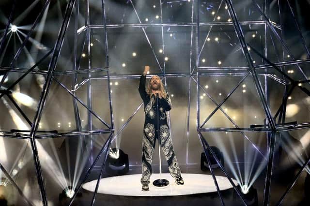 Sam Ryder came second for the United Kingdom
