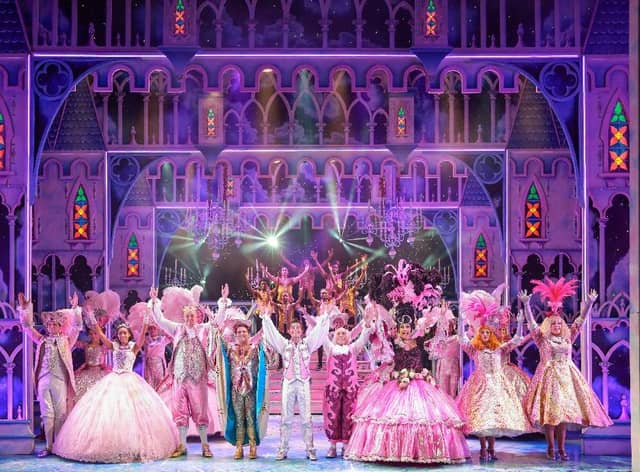 Cinderella is the 2022 pantomime in Newcastle, with performances running until January. Picture: Theatre Royal Newcastle.