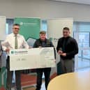 Samantha Ainsley, Chris Curry, Tom Hall and Michael Johnson at Persimmon North East