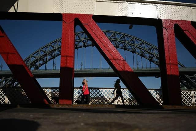 Newcastle weather: When will temperatures peak in the North East this week? (Photo by OLI SCARFF/AFP via Getty Images)