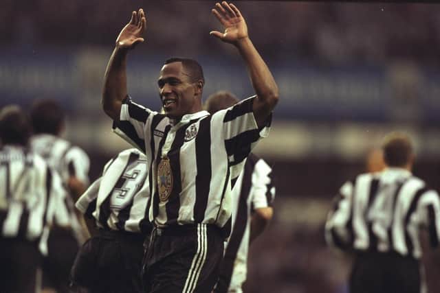 Les Ferdinand (Mandatory Credit: Ben Radford/Allsport)