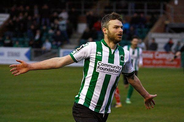 Blyth Spartans legend Robbie Dale. (Photo credit: Blyth Spartans AFC/  Bill Broadley)