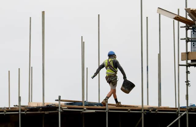 New houses being constructed on the Chilmington development in Ashford, Kent. PA Photo. Picture date: Monday January 13, 2020. Photo credit should read: Gareth Fuller/PA Wire