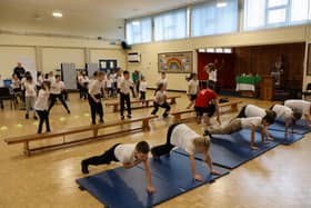 St Alban's Catholic Primary School pupils enjoy visit from heptathlete Lucy Turner