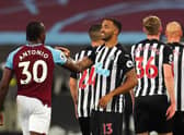 Michail Antonio and Callum Wilson (Photo by Catherine Ivill/Getty Images)