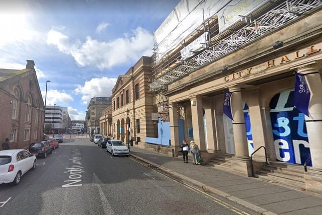 Northumberland Road's close proximity to city centre shops, O2 City Hall and Newcastle University mean the street saw 725 parking tickets in 2022.