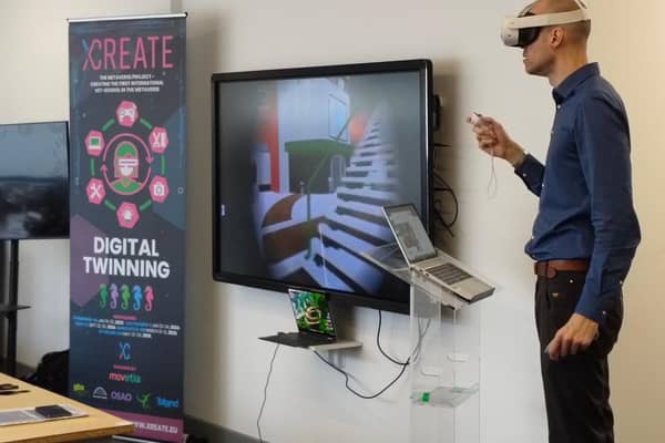 Talland College Software Coach and Tutor Arno Inen Leads Metaverse Class at Newcastle College University Centre