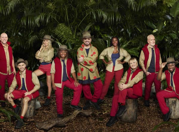Jill Scott, far right, pictured with her I'm A Celeb co-stars, has been tipped to be crowned Queen of the Jungle.