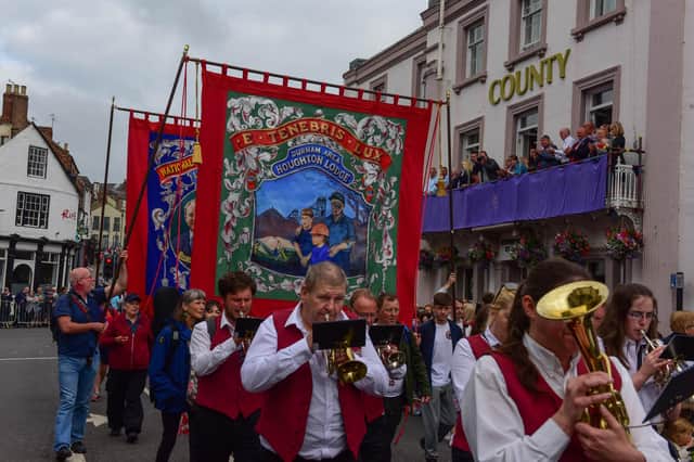Miners' associations from across the North East will be travelling to Durham for the annual Gala parade.
