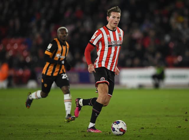 Sander Berge in action for Sheffield United: Gary Oakley / Sportimage