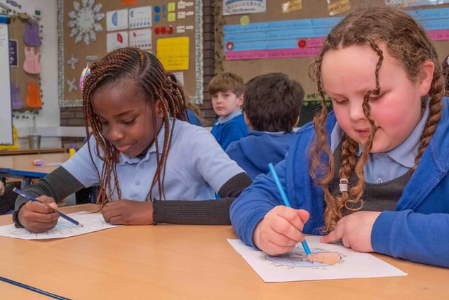St Catherine's Catholic Primary pupils help design new school logo