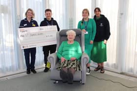 The operator of the Tyne Tunnels, TT2, has donated £18,000 to St Oswald's Hospice