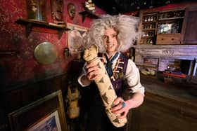 Replica of The Mummified Cat: the British Museum artefact, believed by the Victorians to capture souls, has been recreated by the talented London Dungeon studio team and features in the London Dungeon's Cabinet of Curiosities show
