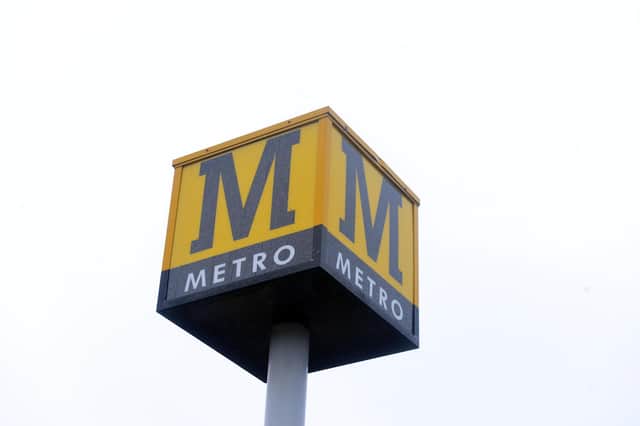 The Metro stop at Sunderland University 