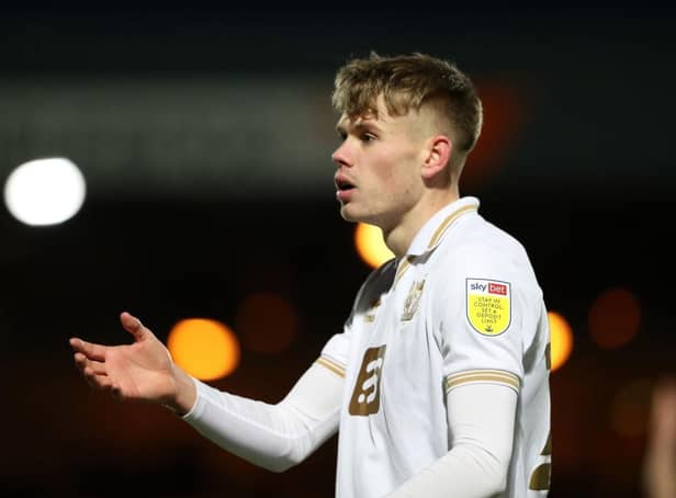 Newcastle United's Lewis Cass on loan at Port Vale last season.