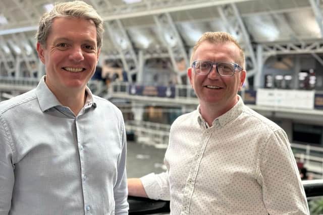 Dominic James (left) joins the Advisory board of Daiser, which is co-founded by Mike Trenell (right)