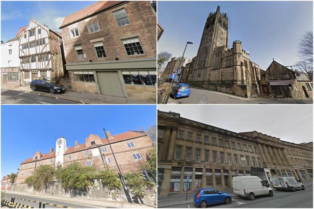 These are some of the buildings around Newcastle which are at risk of being lost.