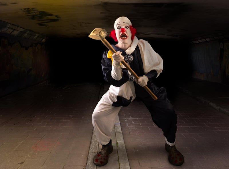 Think Pennywise. Think soiled undies ... nobody likes a scary clown!