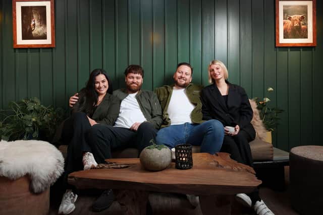Left to Right Sian Byerley, Ian Waller, Cal Byerley, Vanessa Stoltz.