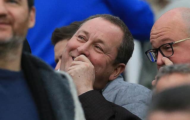 Former Newcastle United owner Mike Ashley.