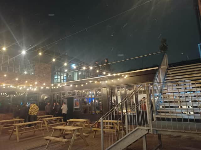 The courtyard and roof terrace will be popular spots in warmer weather.