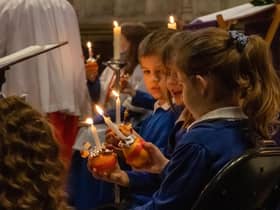 A time for reflection at The News' Christmas Carol Service & Christingle at St Mary's Church last year.  Picture: Alex Shute