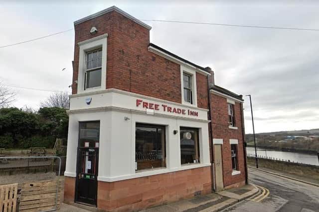 Ouseburn's hugely popular Free Trade Inn has a 4.7 rating from 1,367 reviews.