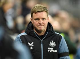 Newcastle United head coach Eddie Howe.
