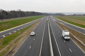 The section of the A19 where the collision took place.