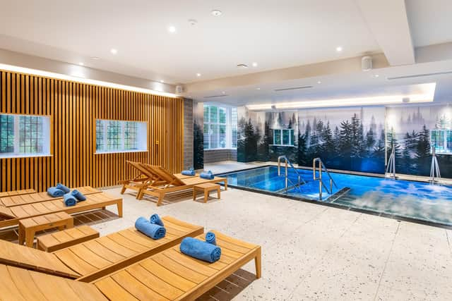 Guests can take time out in the 1893 Spa's smart relaxation pool. Image: Tony Trasmundi