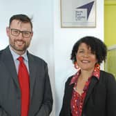 VISIT … Newcastle Central and West MP Chi Onwurah and NEF UTC Principal Dan Sydes