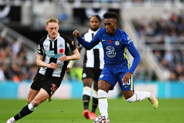 Interest in Chelsea winger Callum Hudson-Odoi has reportedly 'intensified' (Photo by Stu Forster/Getty Images)
