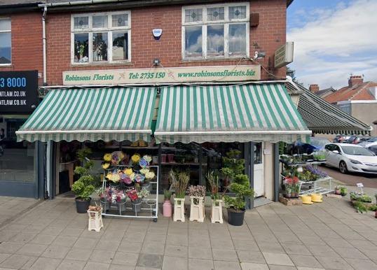 Robinson's Florist on West Road near Arthurs Hill has a 4.9 rating from 60 reviews.