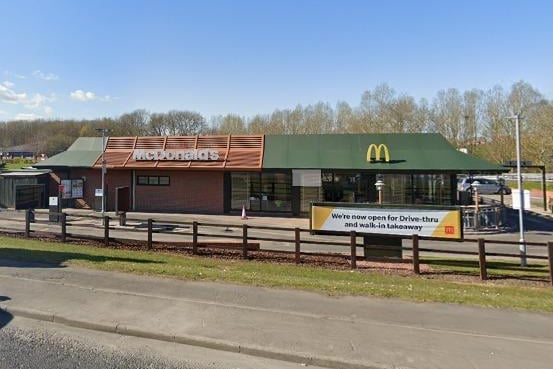 The McDonald's in Gosforth has a 3.8 rating out of five from 1,408 reviews.