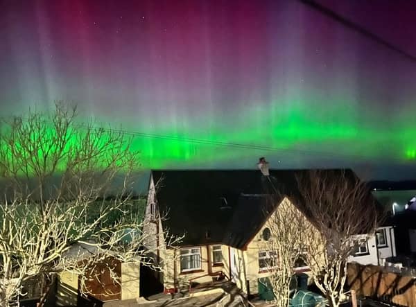 The Northern Lights from Islay. Jo Dicks, Bowmore, Islay