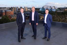 Steve Harris, partner, Gary Ellis, managing partner, Simon Hook, partner – all Clive Owen LLP