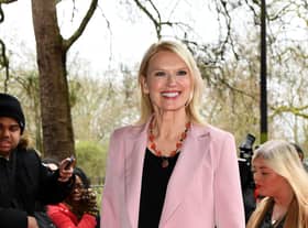 Anneka Rice has been crowned star baker in the final episode of The Great Celebrity Bake Off Stand Up To Cancer series.