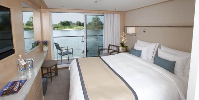 Great views from one of the veranda staterooms. Image: Viking