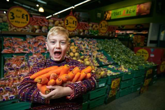 Morrisons is giving away more than 185,000 wonky carrots across all its supermarkets 