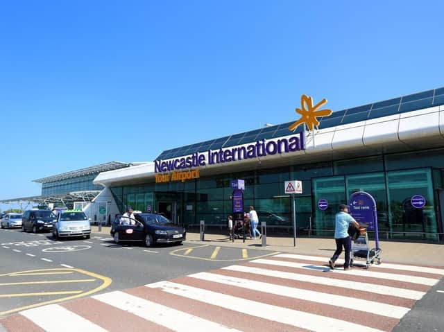 <p>Newcastle International Airport</p>
