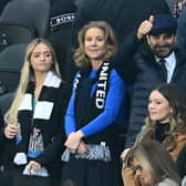 Newcastle United co-owners Amanda Staveley and Mehrdad Ghodoussi. 