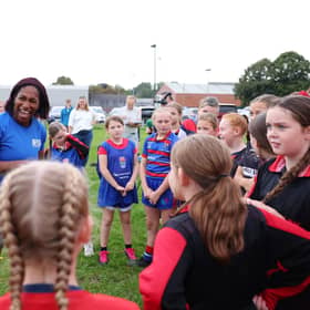 Maggie Alphonsi at the session