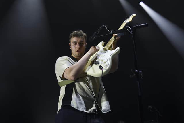 Sam Fender new album: Singer's website offers pre order option for new released "next year." (Photo by Anthony Devlin/Getty Images for Virgin Media O2  )