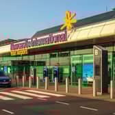 Newcastle International Airport.