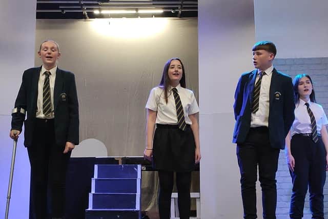 The students are very proud of their show and have put in hundreds of hours of rehearsals