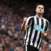 Newcastle United striker Chris Wood.