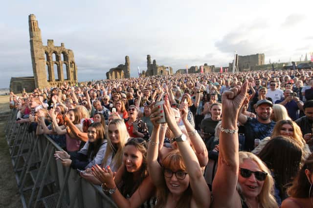 Crowds enjoy Paloma Faith at the Mouth of the Tyne festival last year.