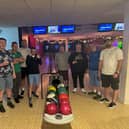 Some of Integrating's young service users during their visit to Butlin's