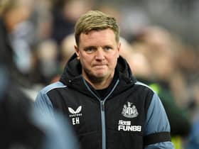 Newcastle United head coach Eddie Howe.