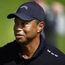 Tiger Woods pictured during a practice round for this week's Genesis Invitational at Riviera Country Club in Pacific Palisades, California. Picture: Ronald Martinez/Getty Images.